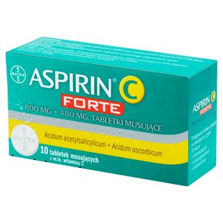 Aspirin C Forte Mg Mg Tabletek Musuj Cych Cena Gemini