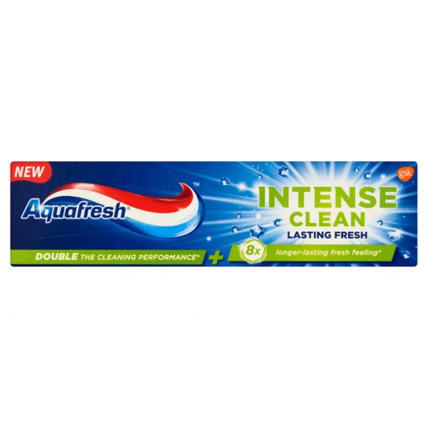 Aquafresh Pasta Do Z B W Intense Clean Lasting Fresh Ml Cena