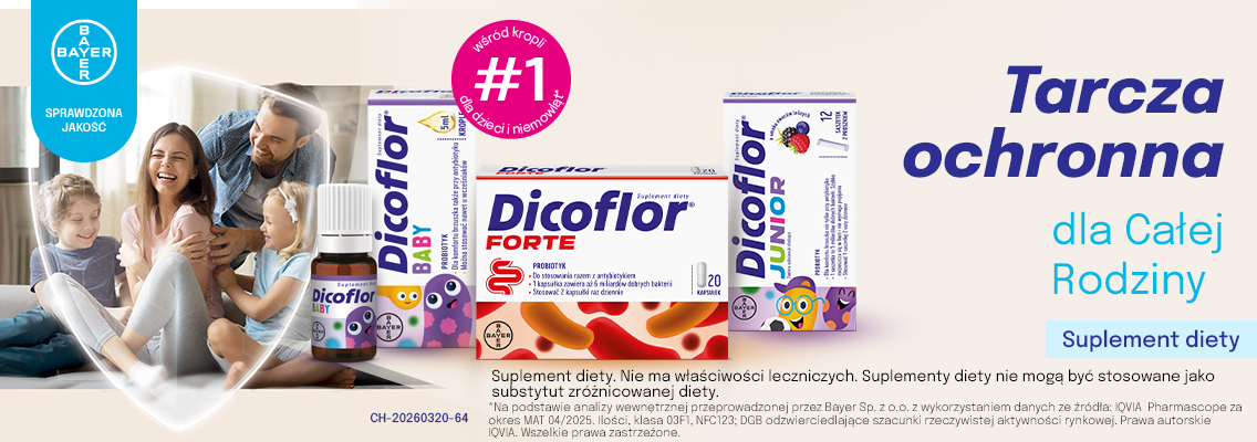 baner bayer dicoflor - tarcza ochronna dla całej rodziny