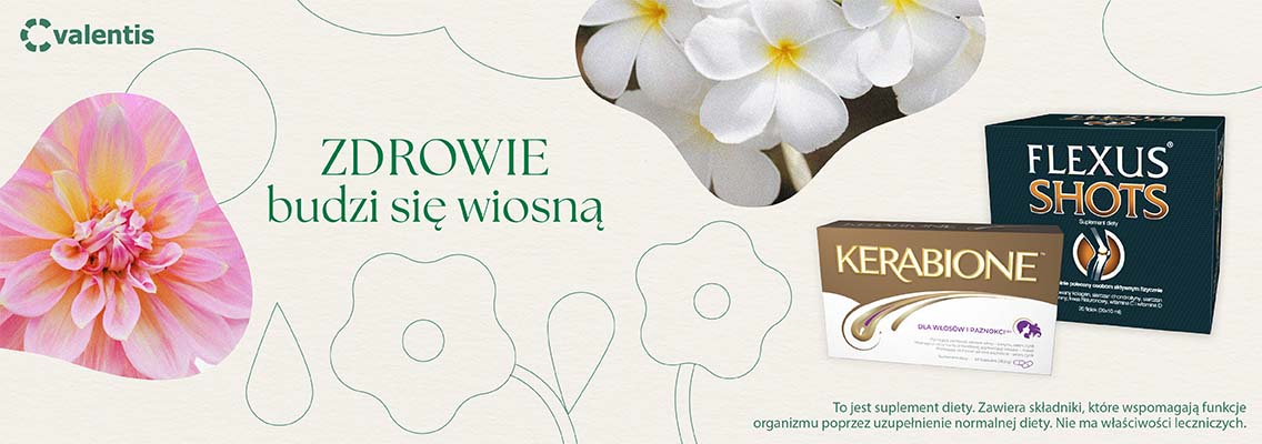 baner valentis - zdrowie budzi się wiosną
