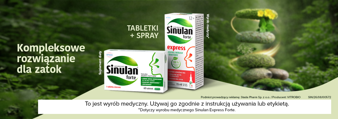 baner stada sinulan - kompleksowe rozwiązanie dla zatok