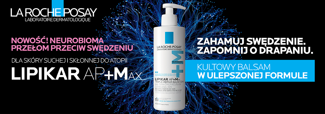 baner loreal la roche-posay - kultowy balsam w ulepszonej formule