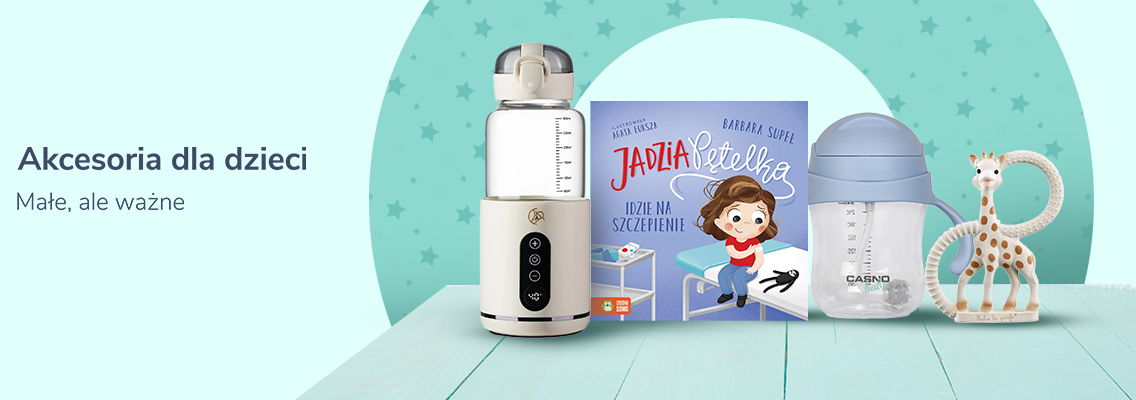 baner akcesoria dla dzieci - małe, ale ważne