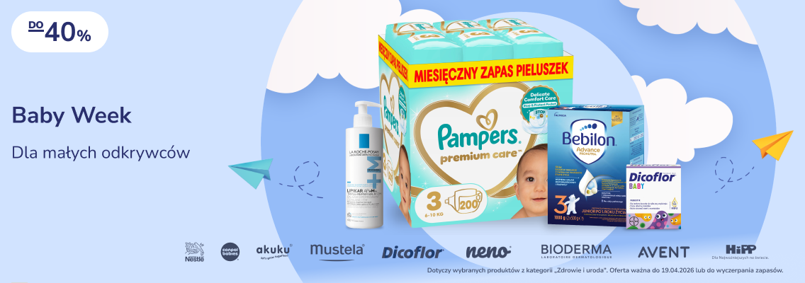 baner baby week - produkty dla dzieci