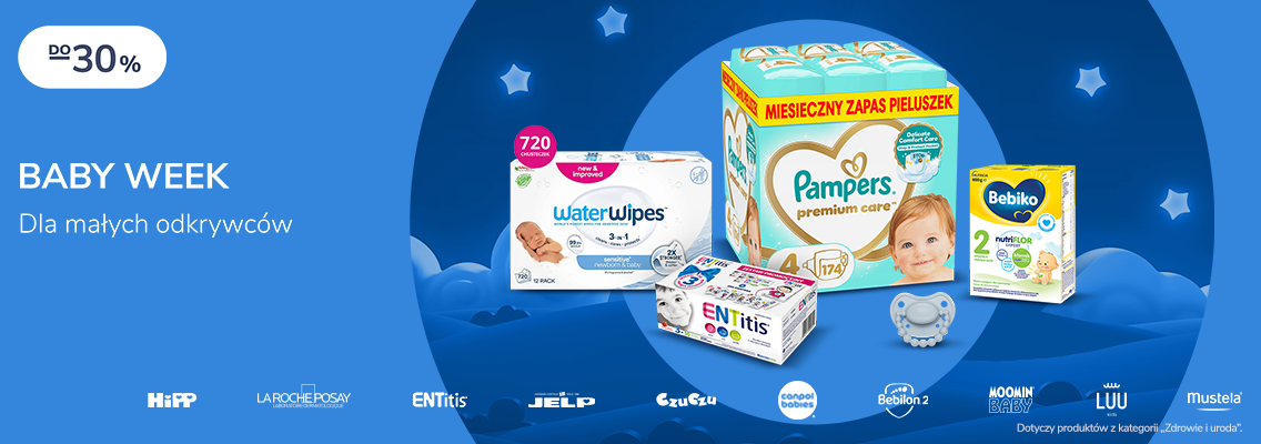 baner baby week - produkty dla dzieci
