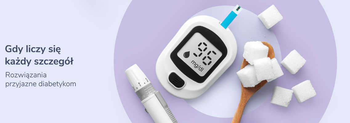 baner dla diabetyków - gdy liczy się każdy szczegół - rozwiązania przyjazne diabetykom