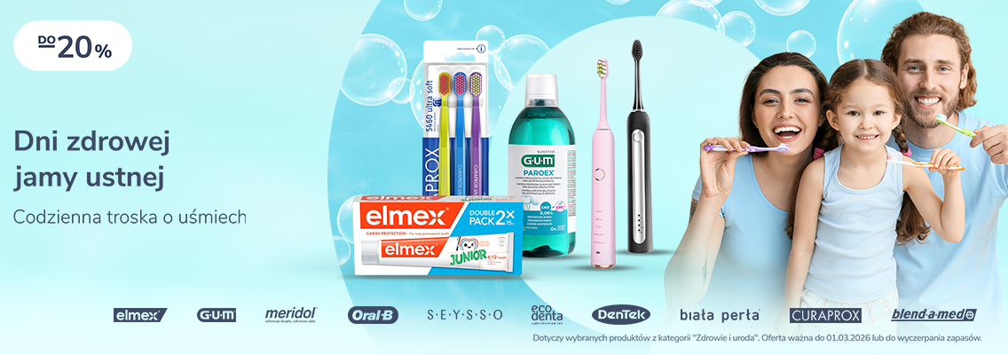 baner dni zdrowej jamy ustnej - codzienna troska o uśmiech