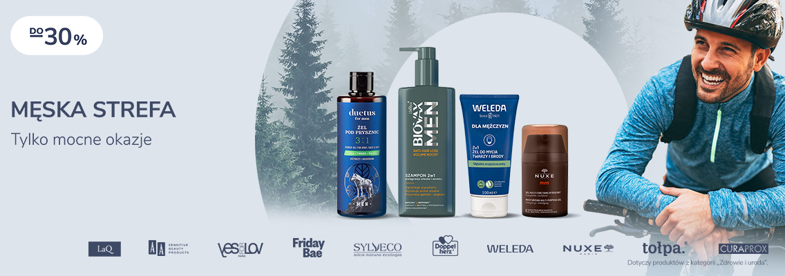 baner męska strefa - tylko mocne okazje