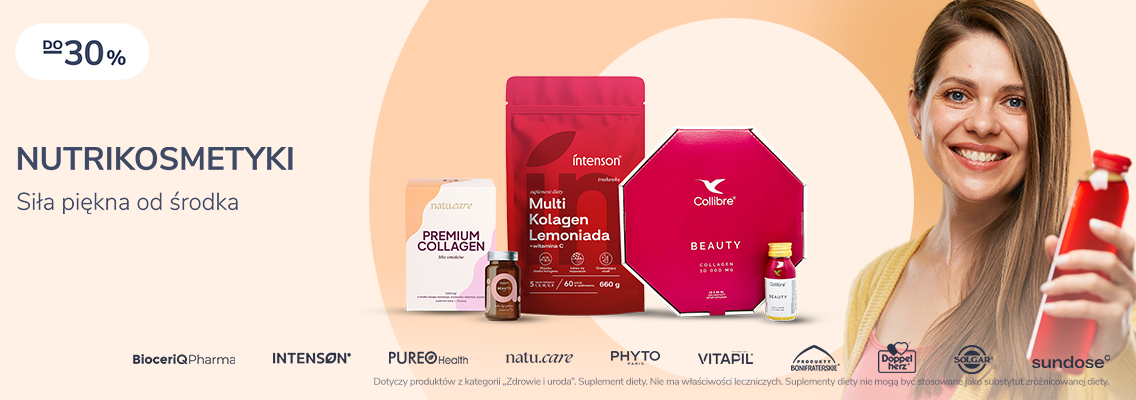 baner nutrikosmetyki - siła piękna od środka