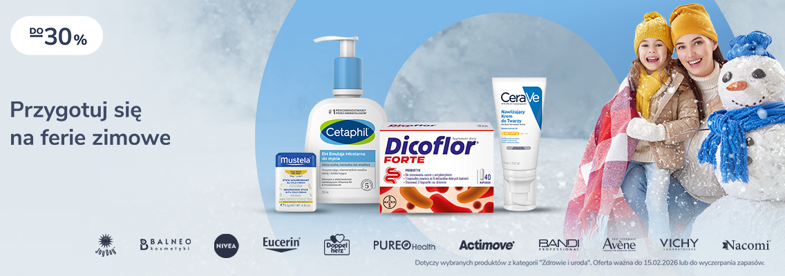 baner przygotuj się na ferie zimowe