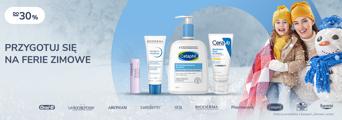 baner przygotuj się na ferie zimowe