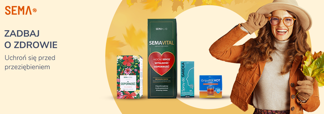 baner sema - zadbaj o zdrowie - uchroń się przed przeziębieniem