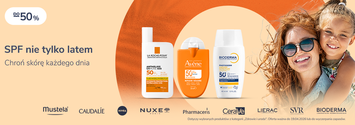 baner spf nie tylko latem - chroń skórę każdego dnia