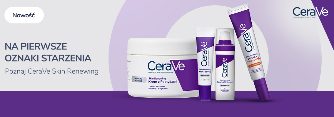 baner superoferta cerave - na pierwsze oznaki starzenia