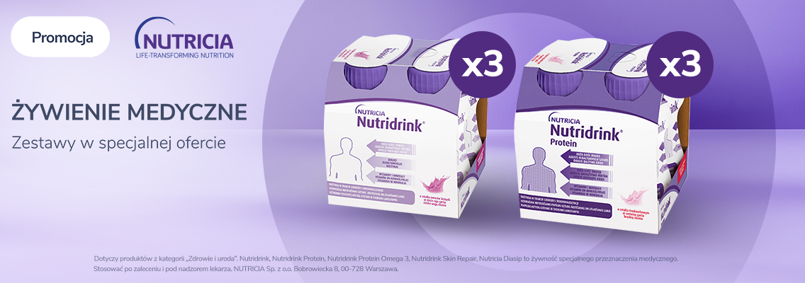 baner superoferta nutridrink - żywienie medyczne - zestawy w specjalnej cenie