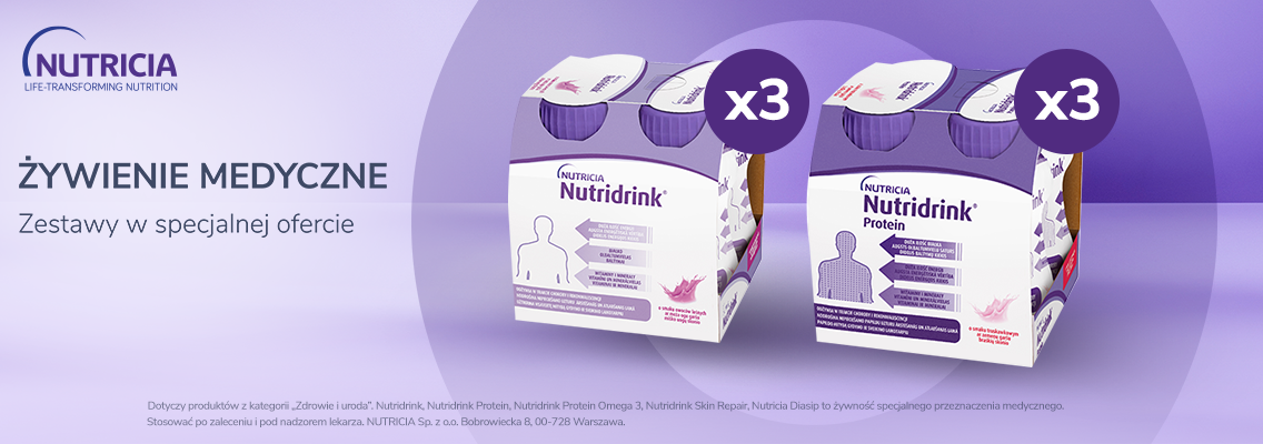baner nutricia nutridrink - zestawy nutridrink z kalendarzem gratis