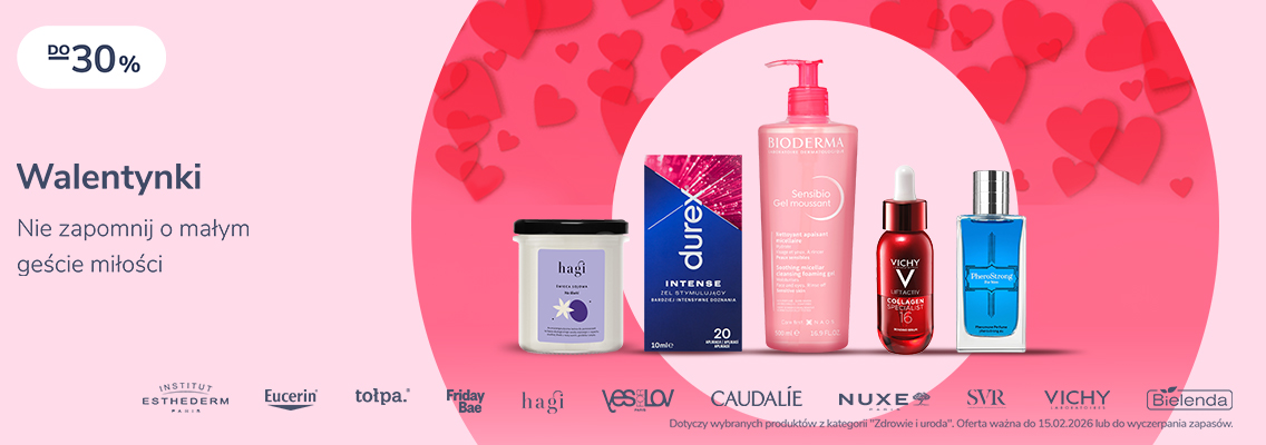 baner walentynki - nie zapomnij o małym geście miłości