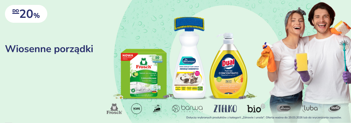 baner wiosenne porządki