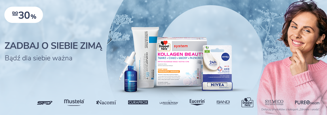 baner zadbaj o siebie zimą - bądź dla siebie ważna