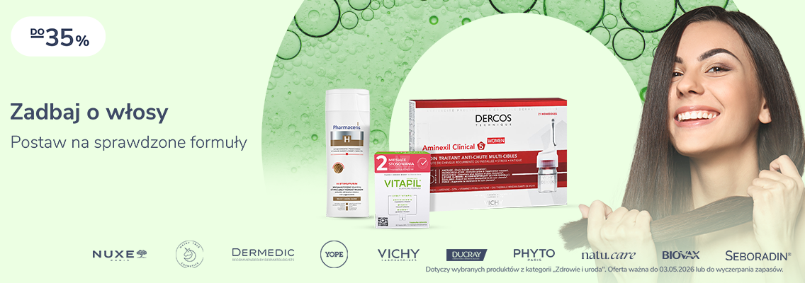 baner zadbaj o włosy - postaw na sprawdzone formuły