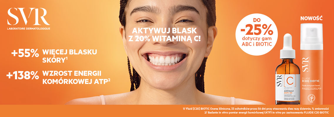 baner svr - aktywuj blask z 20 witaminą c