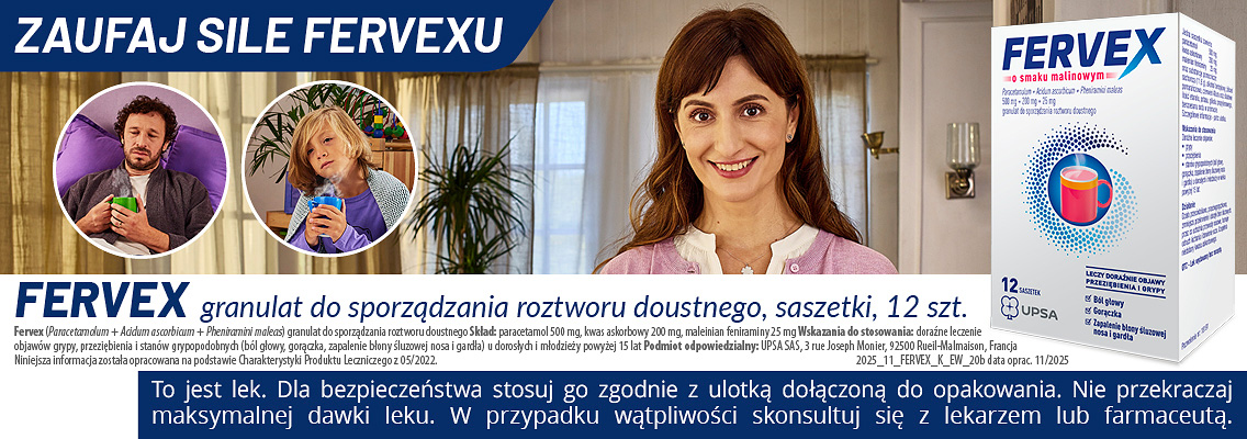baner magnapharm fervex - zaufaj sile fervexu