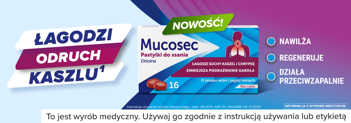 baner opella mucosec -łagodzi odruch kaszlu
