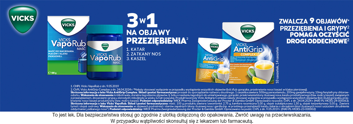 baner procter merck vicks - produkty na przeziębienie i grypę