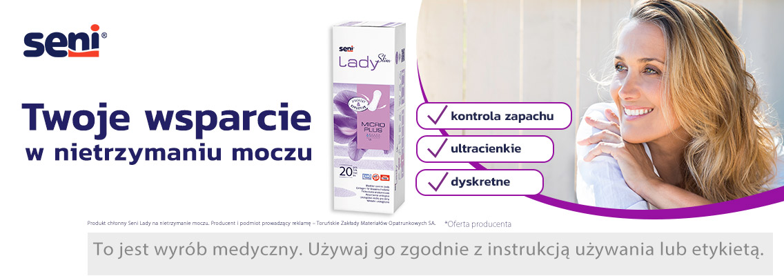 baner tzmo seni - twoje wsparcie w nietrzymaniu moczu