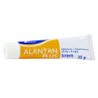 Alantan Plus (20 mg + 50 mg)/ g, krem, 35 g - 2 Alantan Plus (20 mg + 50 mg)/ g, krem, 35 g - 2 - zdjęcie produktu