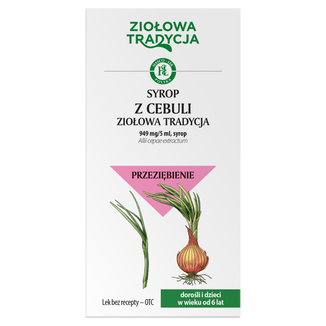 Ziołowa Tradycja Syrop z cebuli 949 mg/5 ml, 125 g - zdjęcie produktu