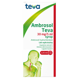 Ambrosol 30 mg/ 5 ml, syrop, 120 ml USZKODZONE OPAKOWANIE - miniaturka zdjęcia produktu