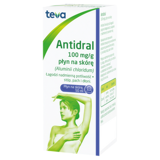 Antidral 100 mg/ g, płyn na skórę, 50 ml - zdjęcie produktu