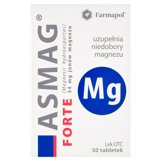 Asmag Forte 34 mg, 50 tabletek - zdjęcie produktu