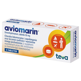 Aviomarin 50 mg, 5 tabletek USZKODZONE OPAKOWANIE Aviomarin 50 mg, 5 tabletek USZKODZONE OPAKOWANIE - miniaturka zdjęcia produktu