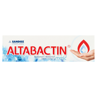 Altabactin (250 IU + 5 mg)/g, maść, 20g - zdjęcie produktu