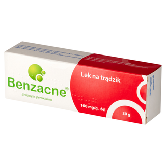 Benzacne 100 mg/ g, żel, 30 g - zdjęcie produktu