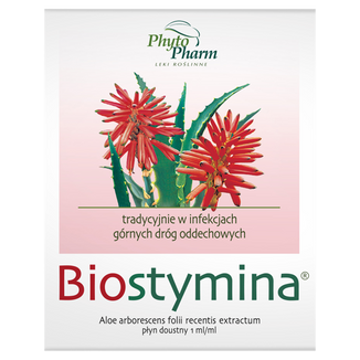 Biostymina 1 ml/ ml, płyn doustny, 1 ml x 10 ampułek USZKODZONE OPAKOWANIE - zdjęcie produktu