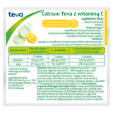 Calcium Teva z witaminą C, smak pomarańczowy, 14 tabletek musujących KRÓTKA DATA Calcium Teva z witaminą C, smak pomarańczowy, 14 tabletek musujących KRÓTKA DATA - miniaturka zdjęcia produktu