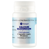Calcium Gluconicum Farmapol 45 mg, 50 tabletek - miniaturka zdjęcia produktu