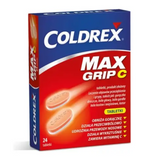 Coldrex Maxgrip C 500 mg + 5 mg + 25 mg + 20 mg + 30 mg, 24 tabletki Coldrex Maxgrip C 500 mg + 5 mg + 25 mg + 20 mg + 30 mg, 24 tabletki - miniaturka zdjęcia produktu