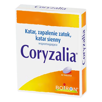 Boiron Coryzalia, 40 tabletek drażowanych - zdjęcie produktu