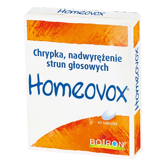 Boiron Homeovox, 60 tabletek - zdjęcie produktu
