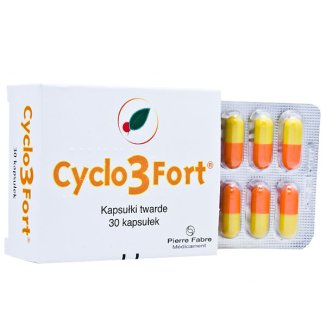 Cyclo 3 Fort 150 mg + 150 mg + 100 mg, 30 kapsułek - 2 Cyclo 3 Fort 150 mg + 150 mg + 100 mg, 30 kapsułek - 2 - zdjęcie produktu
