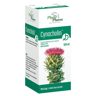 Cynacholin 4,88 g/5 ml, płyn doustny, 100 ml - zdjęcie produktu