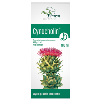Cynacholin 4,88 g/5 ml, płyn doustny, 100 ml - zdjęcie produktu