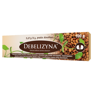 Debelizyna 3,27 g/ 5 g, pasta doustna, 100 g USZKODZONE OPAKOWANIE Debelizyna 3,27 g/ 5 g, pasta doustna, 100 g USZKODZONE OPAKOWANIE - zdjęcie produktu