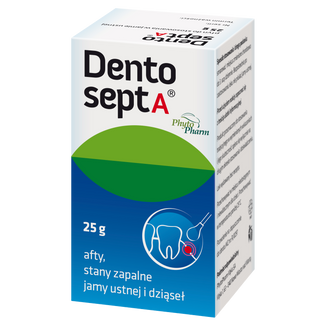 Dentosept A, płyn do stosowania w jamie ustnej, 25 g USZKODZONE OPAKOWANIE - zdjęcie produktu