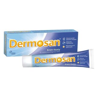 Dermosan, krem tłusty do codziennej pielęgnacji skóry, 40 g - zdjęcie produktu