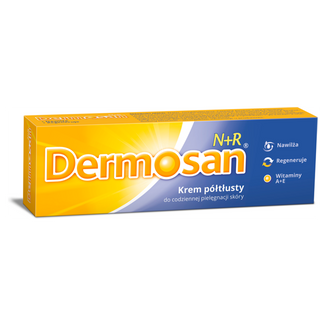 Dermosan N + R, krem półtłusty do codziennej pielęgnacji skóry, 40 g - zdjęcie produktu